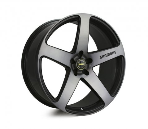 22x9.5 Simmons FR-C Black Tint NCT - Simmons Wheels