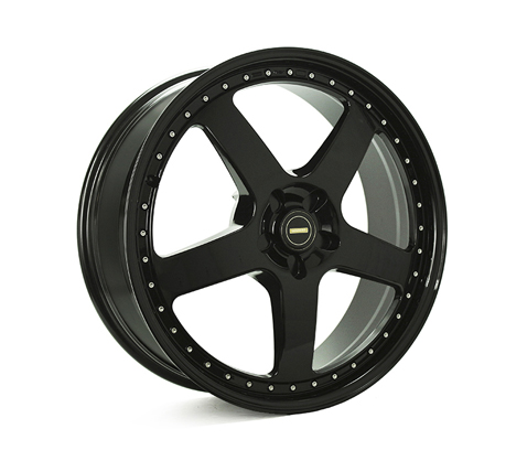 22x8.5 22x9.5 Simmons FR-1 Full Gloss Black - Simmons Wheels