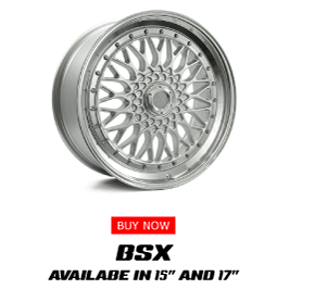 Lenso BSX Silver Wheels