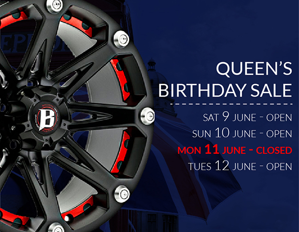 Queens Birthday Sale