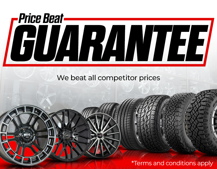 Tempe Tyres offering Price Beat Guarantee.