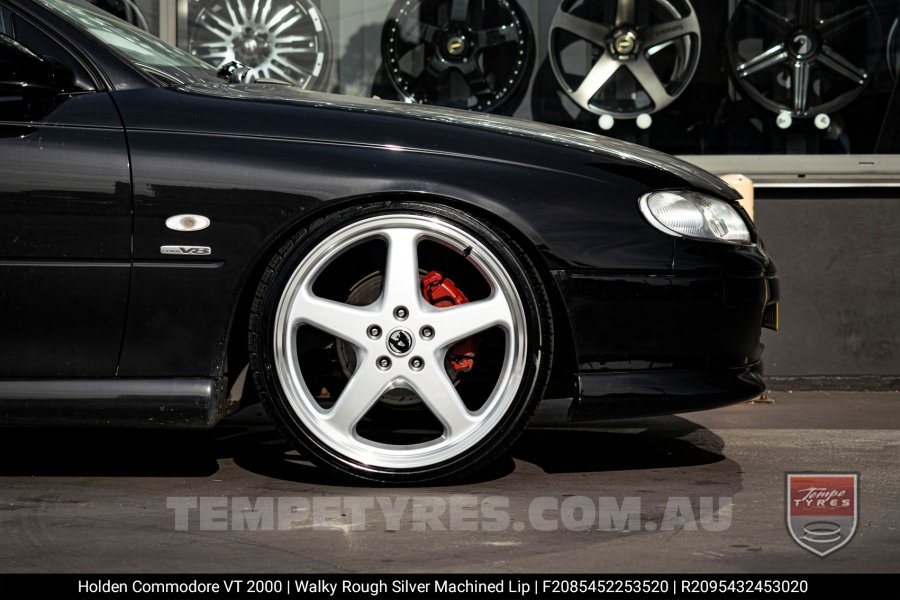 20x8.5 20x10 Walky Silver on Holden Commodore VT