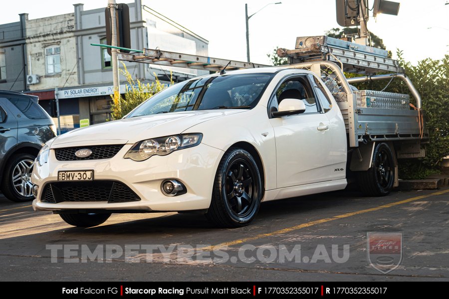 17x7.0 Starcorp Racing PURSUIT on Ford Falcon