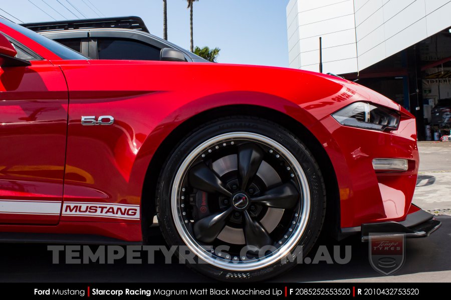 20x8.5 20x10 Starcorp Racing MAGNUM on Ford Mustang