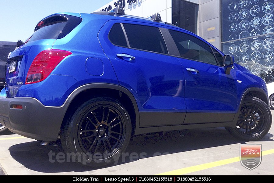 18x8.0 Lenso Speed 3 SP3 on HOLDEN TRAX