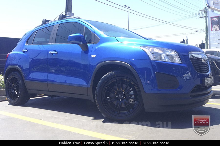 18x8.0 Lenso Speed 3 SP3 on HOLDEN TRAX