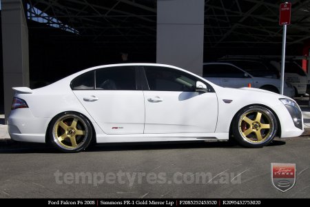 20x8.5 20x9.5 Simmons FR-1 Gold on FORD FALCON