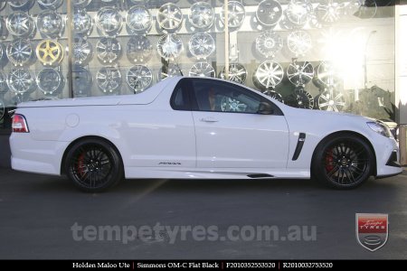 20x8.5 20x10 Simmons OM-C FB on HOLDEN Commodore Maloo