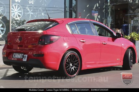 19x8.5 Lenso Type-M MBRG on HOLDEN CRUZE