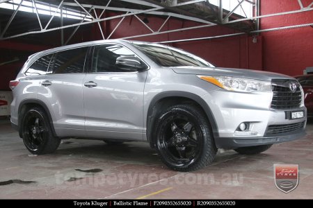20x9.0 Ballistic Flame on TOYOTA KLUGER
