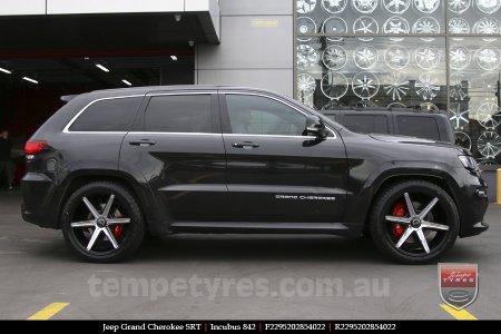 22x9.5 Incubus 842 on JEEP GRAND CHEROKEE