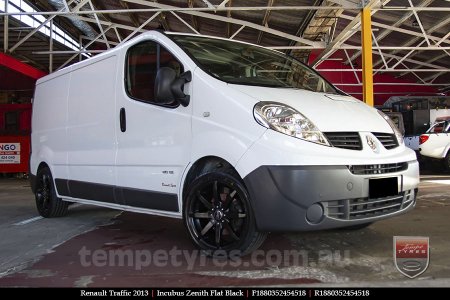 18x8.0 Incubus Zenith - FB on RENAULT TRAFIC