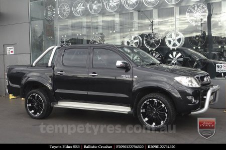 20x9.0 Incubus Crusher on TOYOTA HILUX SR5