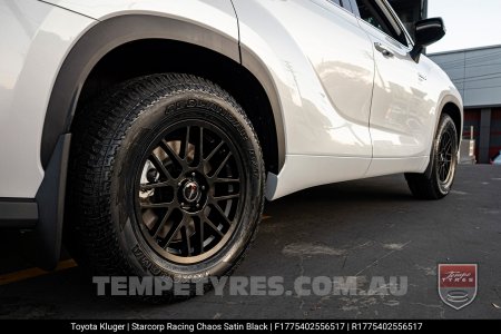 17x7.5 Starcorp Racing L2018 CHAOS on Toyota Kluger