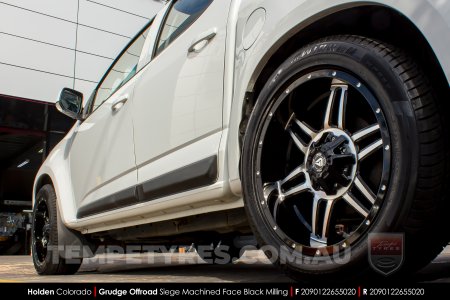 20x9.0 Grudge Offroad SIEGE on Holden Colorado