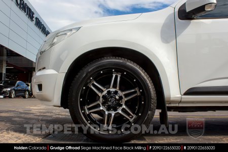 20x9.0 Grudge Offroad SIEGE on Holden Colorado