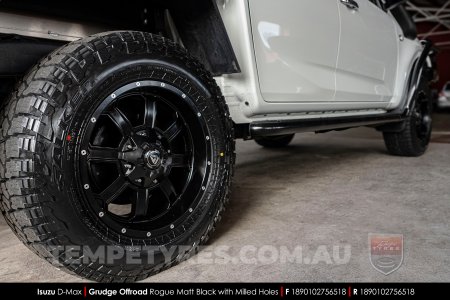 18x9.0 Grudge Offroad ROGUE on Isuzu D-Max