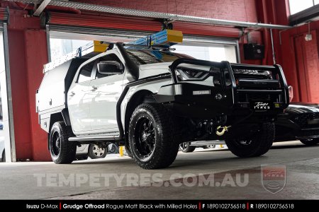 18x9.0 Grudge Offroad ROGUE on Isuzu D-Max