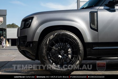 20x8.5 20x10 Simmons MS1 MK on Land Rover Defender