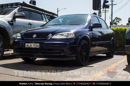 17x7.5 Starcorp Racing L2018 CHAOS on Holden Astra