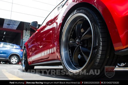 20x8.5 20x10 Starcorp Racing MAGNUM on Ford Mustang