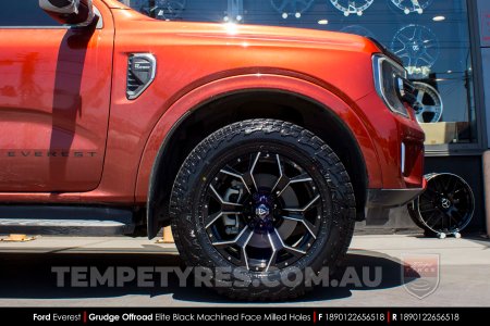 18x9.0 Grudge Offroad ELITE on Ford Everest