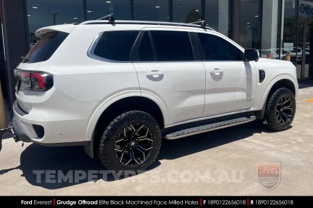 18x9.0 Grudge Offroad ELITE on Ford Everest