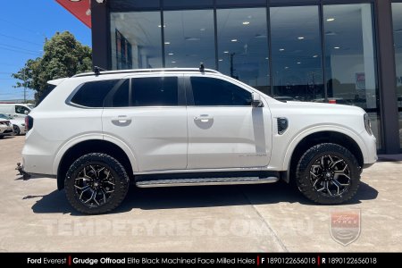 18x9.0 Grudge Offroad ELITE on Ford Everest