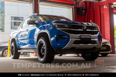 18x9.0 Simmons MAX T12 MK on VW Amarok