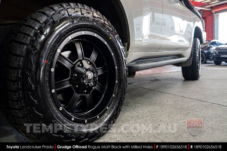 18x9.0 Grudge Offroad ROGUE on Toyota Prado