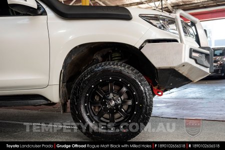 18x9.0 Grudge Offroad ROGUE on Toyota Prado