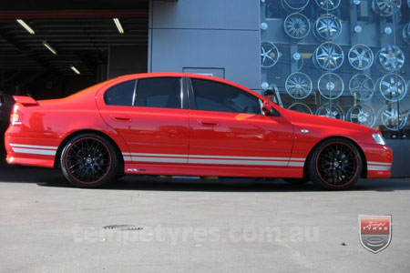 18x8.0 Lenso Type-M MBRG on FORD FALCON