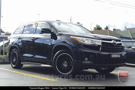 19x8.5 Lenso Type-M MBJ on TOYOTA KLUGER