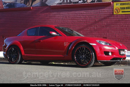 19x8.5 Lenso Type-M MBRG on MAZDA RX8