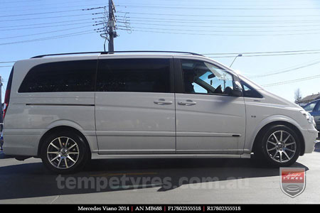 17x8.0 MB688 on MERCEDES VIANO