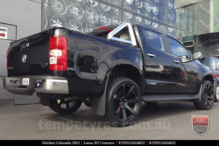 22x9.5 Lenso RT-Concave on HOLDEN COLORADO
