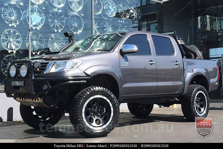 20x9.5 Lenso Max1 MBD on TOYOTA HILUX SR5