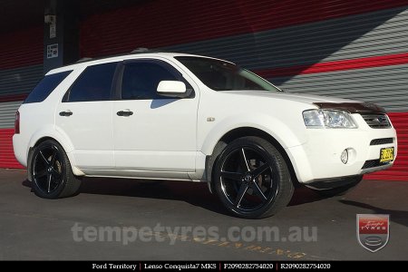 20x9.0 20x10.5 Lenso Conquista 7 MKS CQ7 on FORD TERRITORY