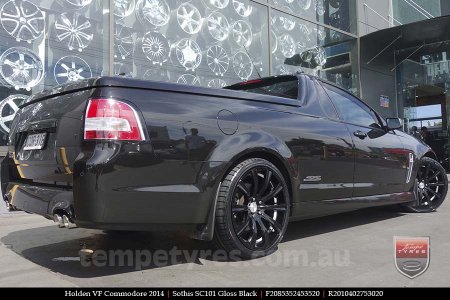 20x8.5 20x10 Sothis SC101 GB on HOLDEN COMMODORE VF