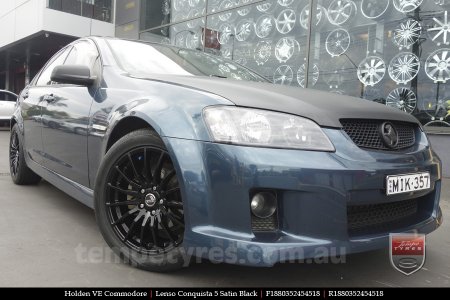18x8.0 18x9.0 Lenso Conquista 5 SB CQ5 on HOLDEN COMMODORE VE