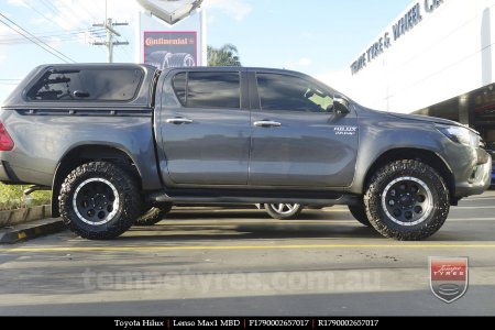 17x9.0 Lenso Max1 MBD on TOYOTA HILUX