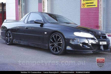 18x8.0 Lenso Eurostyle E ESE on HOLDEN COMMODORE VY