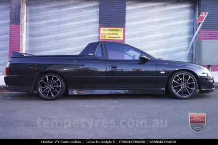 18x8.0 Lenso Eurostyle E ESE on HOLDEN COMMODORE VY