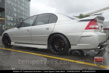 19x8.5 19x9.5 Lenso Speed 2 SP2 on HOLDEN COMMODORE VY