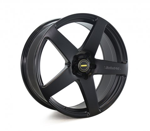 20x8.5 20x10 Simmons FR-C Satin Black NCT 5/115 P45 - Simmons Wheels