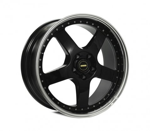 19x7.0 19x8.5 Simmons FR-1 Gloss Black 5/112 P35 - Simmons Wheels