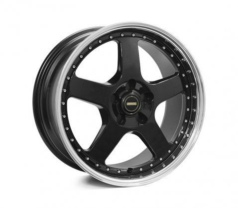 18x8.5 18x9.5 Simmons FR-1 Gloss Black 5/100 P15 - Simmons Wheels