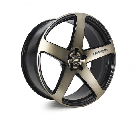 22x9.5 Simmons FR-C Copper Tint NCT 5/108 P40 - Simmons Wheels