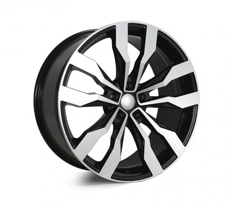 20x9.0 5615 Black Polished 5/112 P35 - Style By VW