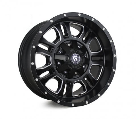 17x9.0 Grudge Offroad HAMMER Milling Window 5/114.3 P12 - Grudge Offroad Wheels
